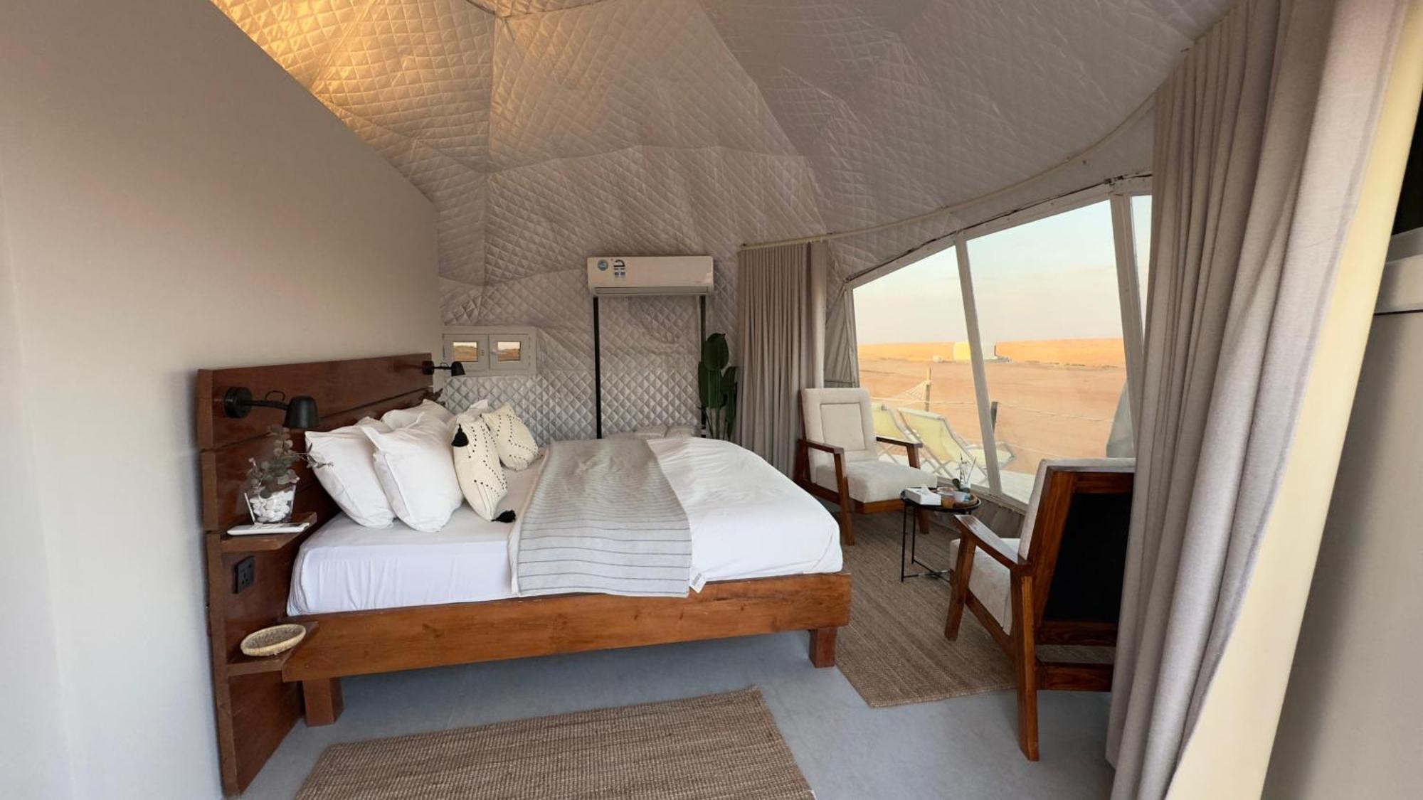 Starry Domes Desert Camp Badīyah Exterior foto
